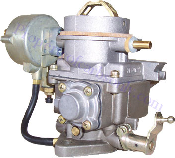 Zenith carburetor model 33 electric choke back side